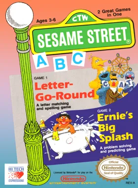 Sesame Street - ABC (USA) box cover front